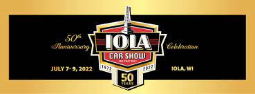 Iola Car Show July 6-8, 2023